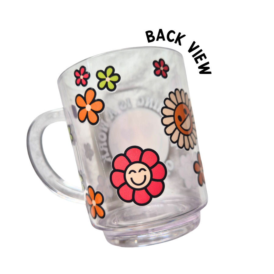 Teaching Heart Work Clear Mug