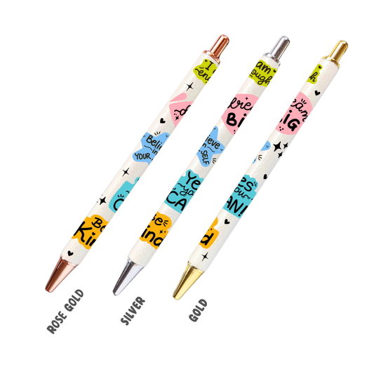 Classy Affirmation Pen - Dream & Believe