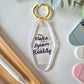 Affirmation Keychain | I Can Make My Dream Life a Reality