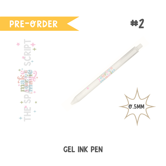 Affirmation Gel Pen