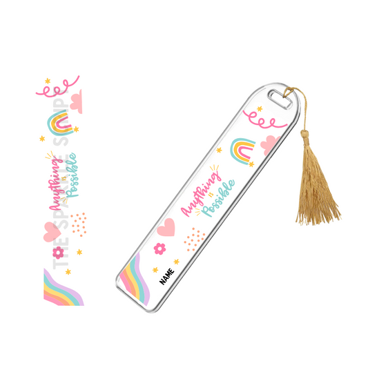 Lazy Day Reminder | Acrylic Affirmation Bookmark