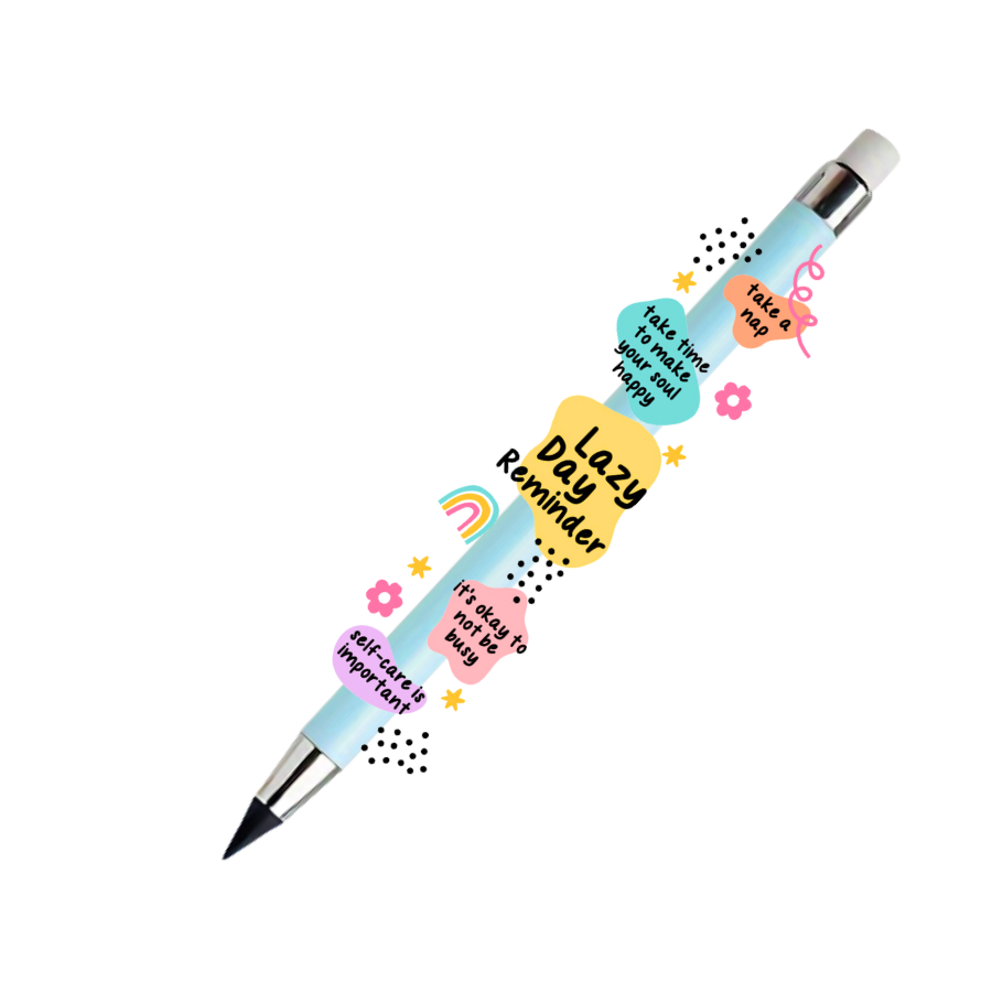 Refillable Infinity Pencil - Lazy Day Reminder