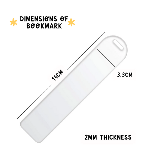Acrylic Affirmation Bookmark | Watercolour Watermelon Bookmark