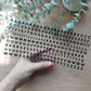 UV DTF DIY Alphabet Decal