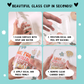480ml/16oz UV DTF Cup Wrap | Bloom Floral