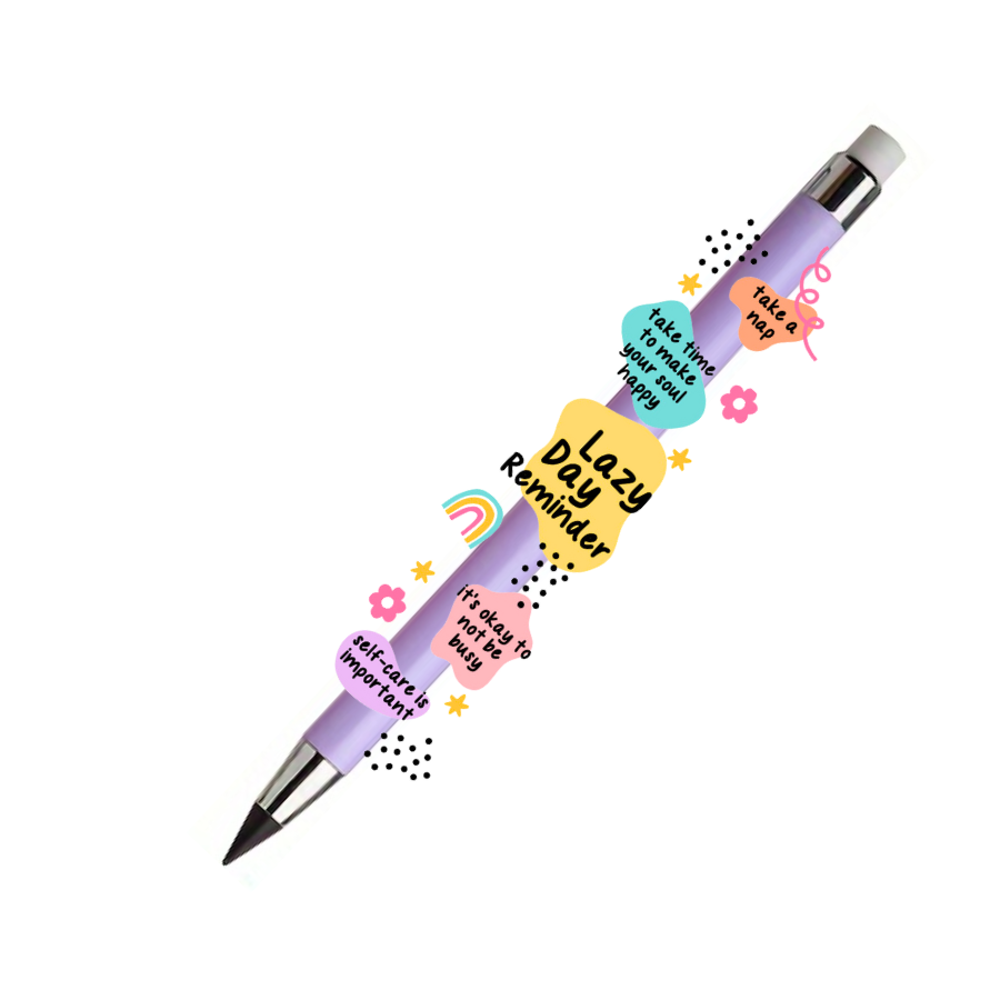 Refillable Infinity Pencil - Lazy Day Reminder