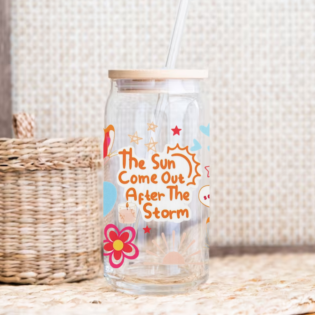 480ml/16oz UV DTF Cup Wrap | Take time for yourself