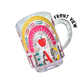 Rainbow Teach Clear Mug