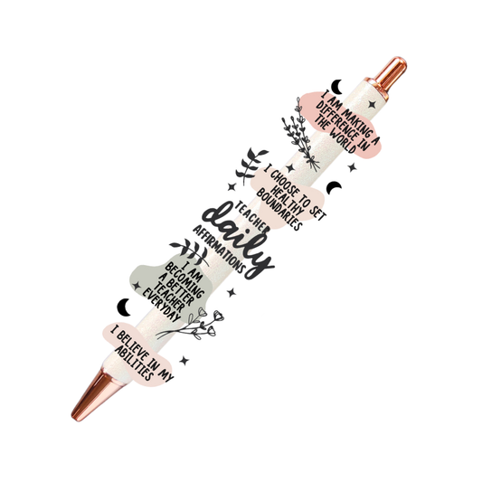 Classy Affirmation Pen - Celestial (Teacher Edition)