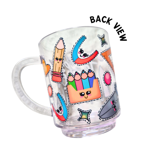 Superpower Teacher Clear Mug