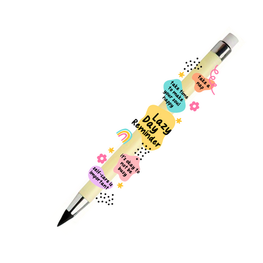 Refillable Infinity Pencil - Lazy Day Reminder