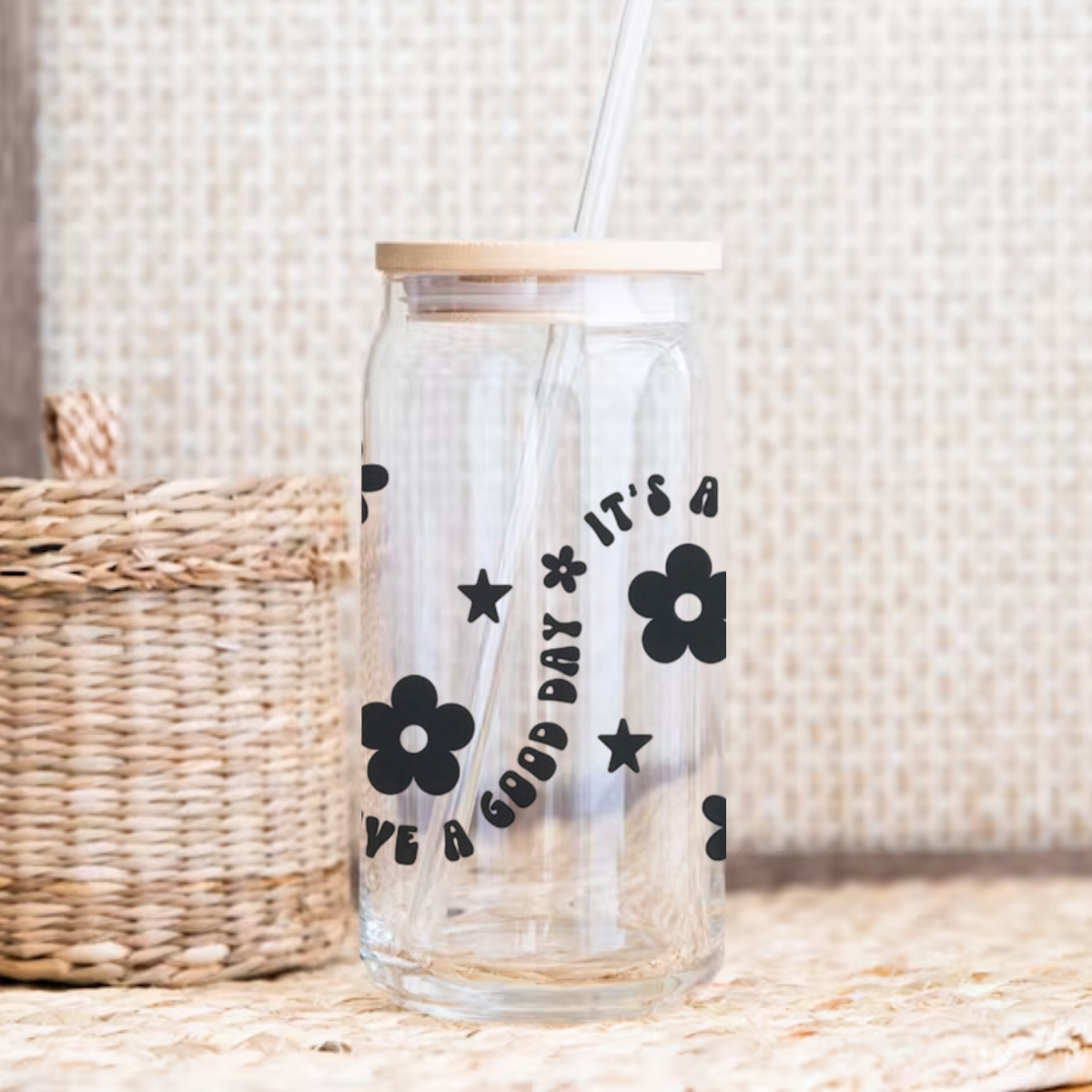 480ml/16oz UV DTF Cup Wrap | It's a Good Day
